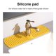 thumbnail image 4 of Grifo de cocina Almohadilla de drenaje de silicona Baño Encimera Splash Mat (Amarillo 45CM) Likrtyny Libre de BPA, 4 of 7