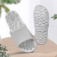 thumbnail image 6 of ibiyuan Slippers for Men Indoor Mens Slides Cushioned Shower Shoes Women Non Non Open Toe Womens Sandals Comfortable Eva Sole, 6 of 9