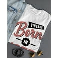 thumbnail image 3 of Vintage Born In 1975 T-Shirt Womens -Smartprints Designs, Female Regular Fit, 3 of 4