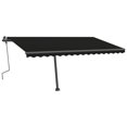 thumbnail image 2 of vidaXL Store Manuel Rétractable Autoportant 400x300 cm Anthracite, 2 of 5