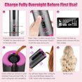 Automatic Curling Iron Cordless Curling Iron Portable Rechargeable