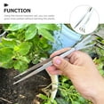 thumbnail image 5 of GOOHOCHY 1 Set of Precision Tweezers Rake Set Stainless Steel Bonsai Tweezers with Shovel 2in1 Bonsai Tools, 5 of 8