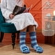 thumbnail image 2 of Calcetines tipo pantuflas Disney Stitch para mujer y adolescente, color azul, 2 of 7