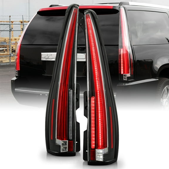 Upgrade Design For 2007-2014 Cadillac Escalade ESV LED Tail Lights Brake Lamps