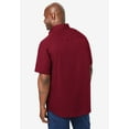 thumbnail image 2 of KingSize Men's Big & Tall Short Sleeve Wrinkle-Free Sport Shirt, 2 of 4