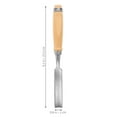 thumbnail image 2 of Pawsdot 1Pc Sculptural Chisel Khaki Color for Wood Carving Softwood and Hardwood Use, 2 of 8