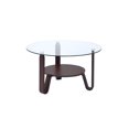 thumbnail image 1 of Table Basse en Bois de Noyer Clair de 31 Po X 31 Po X 18 Po, 1 of 1