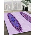 thumbnail image 2 of Ahgly Company Indoor Rectangle Patterned Blossom Pink Area Rugs, 2' x 5', 2 of 6