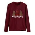 thumbnail image 3 of Aloohaidyvio Christmas Hoodies,Women Christmas Casual Long Sleeve Sweatshirt Pullover Blouse, 3 of 4