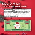 thumbnail image 6 of RUSSELL STOVER Christmas Santa Solid Milk Chocolate Money Bar, 2 oz., 6 of 7