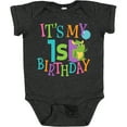 thumbnail image 3 of Inktastic Cute First Birthday Monster 1 Year Old Boys or Girls Baby Bodysuit, 3 of 5
