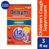 Delsym Children's Cough Suppressant Liquid, Grape Flavor, 3 Ounce
