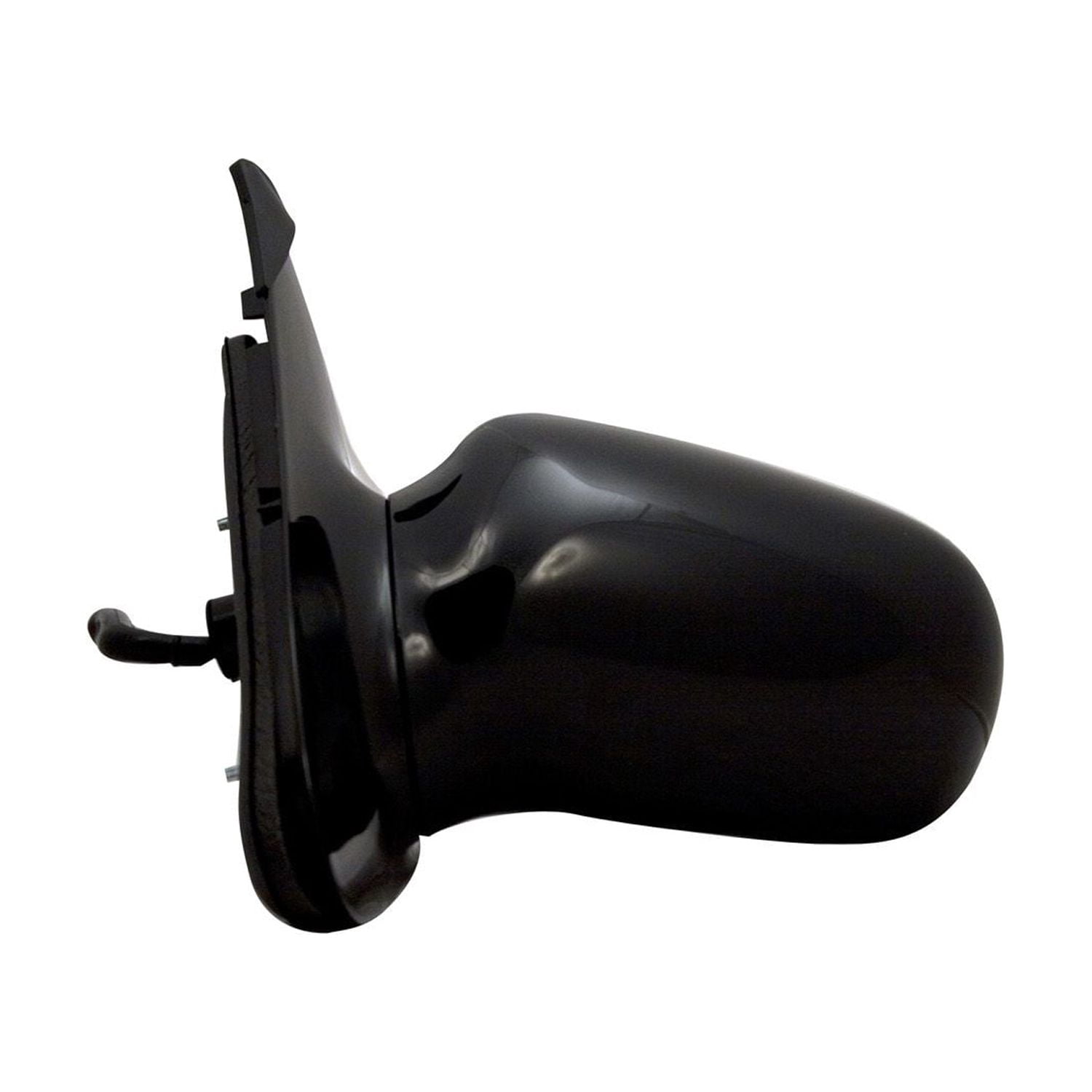 Pilot Automotive 1331122 Side View Mirrors Driver Side, Manual Remote, Black Finish For 1995–2005 Chevrolet Cavalier and 1995–2005 Pontiac Sunfire