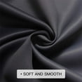thumbnail image 6 of CUH 1-Piece Eyelet Ring Top Grommet Blackout Window Curtain Thermal Insulated Room Darkening Curtain Gradient Color Window Drape For Living Room,Bedroom Dark Grey W:54"x L:95", 6 of 8