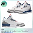 thumbnail image 2 of Ni - ke Size 8.5 - Jordan 3 Retro OG Mid True Blue, 2 of 5