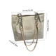 thumbnail image 2 of Tote Bag, Crossbody Bag, Large Capacity Canvas Tote, Striped Velvet Style, Casual Commuter Shoulder Bag, Portable Foldable, Adjustable Strap, Cotton Fabric, For Office Use,topliu, 2 of 7