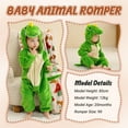 thumbnail image 5 of FDDMis Toddler Halloween Outfit Christmas Outfits Onesies 0-3 Months Girl 3 Month Boy Clothes Kid Clothes for 11 Year Old Girls Baby Clothes 9-12, Green 5-6 Years, 5 of 8