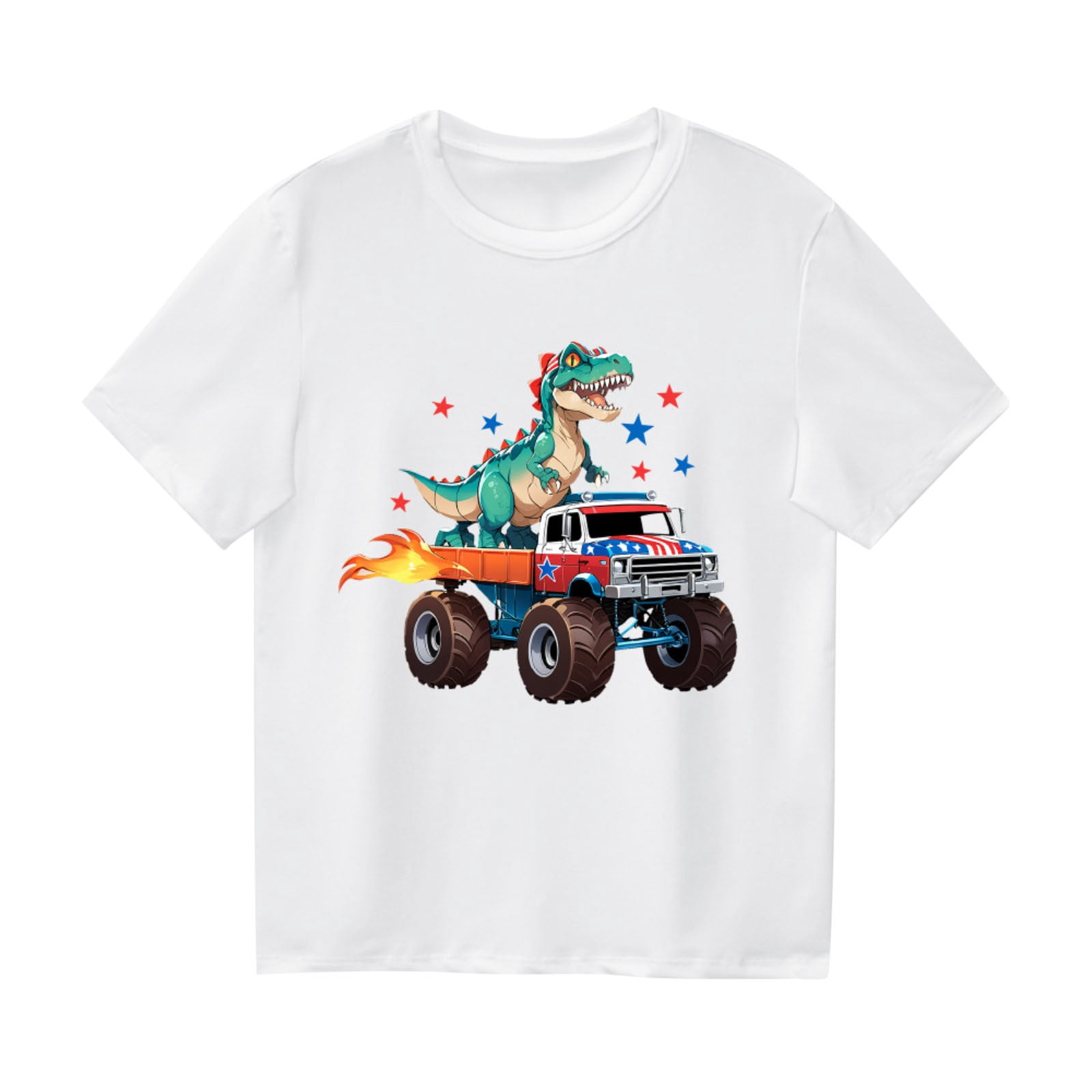 Women's America Graphic T-Shirt - Patriotic 4th Of July Tee With Vintage Design