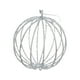 thumbnail image 2 of Adorno colgante para árbol de Navidad, invierno, creativo, brillante, hierro decorativo resistente Bola de plata, 2 of 9