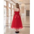 thumbnail image 5 of Arshiner Flower Girls Dresses Sleeveless Formal Wedding Princess Dress | Maxi-Length Tulle, Junior Bridesmaid Dress for Girl, Embroidered Birthday Party Dress Ball Gown, 5 of 5