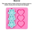 thumbnail image 2 of Naiovety Molde de silicona para pastel de Fondant, molde de decoración de corazón de estrella, moldes de Chocolate, galletas, herramienta Herramientas y accesorios para hornear, 2 of 6