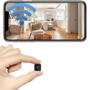 Mini Wireless Security Camera, HD 1080P Nanny Cam, Wide Angle, Night Vision, Home Indoor Outdoor Camer for Home Security