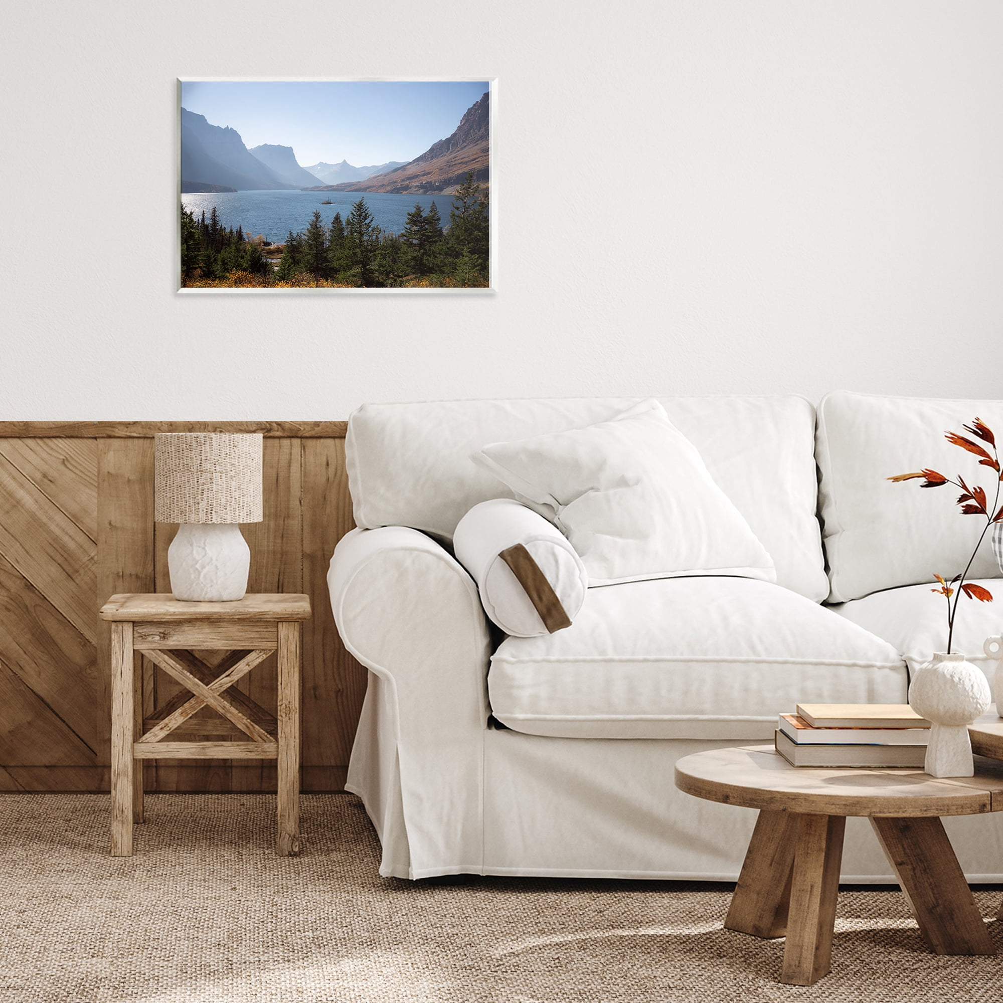 Stupell Industries Cliffs Overlooking Lake Wall Plaque Art, design by Carol Robinson