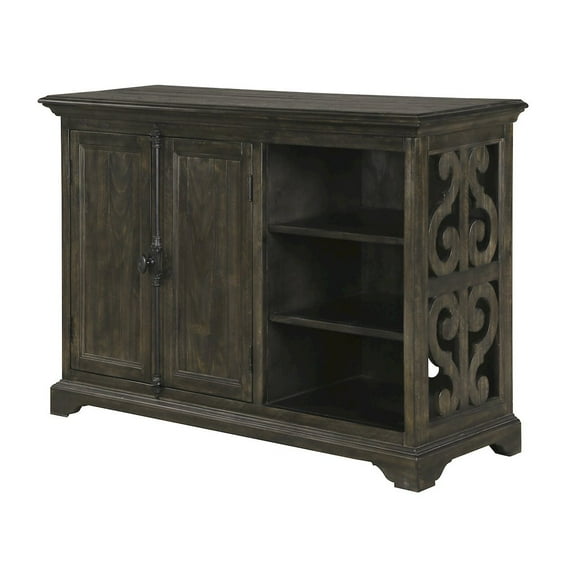 Magnussen Bellamy Printer Stand in Weathered Peppercorn