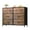 Rustic Brown Wood Grain, variant on GALAXHERO 8 Drawers Dresser for Bedroom, Wide Fabric Storage Chest Drawers for Closet, Entryway, Rustic Brown Wood Grain
