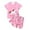 0-Pink920, variant on WOYY Toddler Girls Outfits Horse Print Short Sleeve T Shirt Shorts Sleepwear, Sizes 3-4T