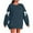 Dark Blue, variant on Lenpel Women's Oversized Sweatshirts Plus Size Casual Loose Long Sleeve Crewneck Sweatshirts Casual Loose Pullover Tops(Sky Blue,X-Large)