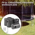 thumbnail image 4 of Accessoires de Trampoline Couvercle de Colonne à Dessus Plat Système d'Anneau Coquille Capuchon de Poteau, 4 of 8
