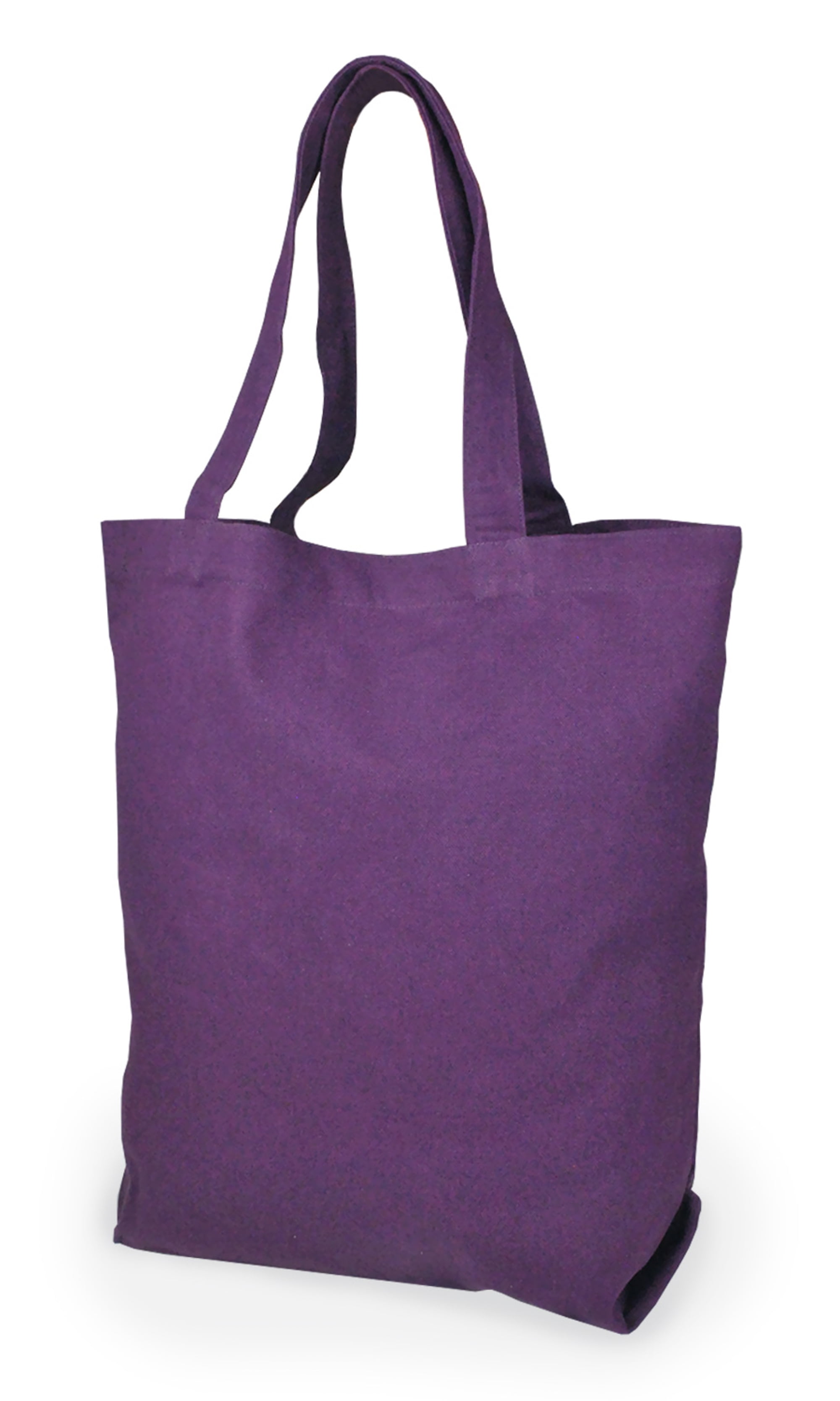 Cotton Canvas Multi Color Custom Basic Tote Bag - 15x15 $1.71