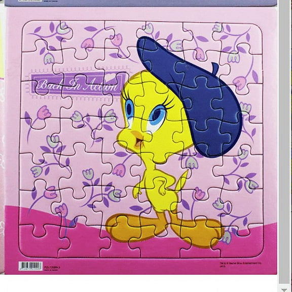 Looney Tunes' Tweety Bird in Paris Wearing a Beret Puzzle (42pc)