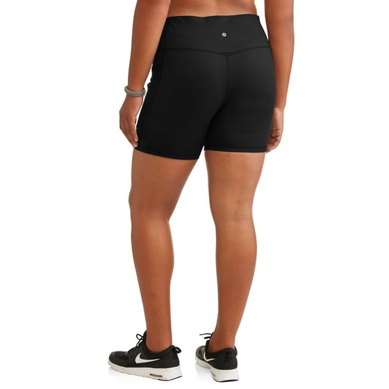 Avia - Women's Plus Active Circuit Shorts 7 inch inseam - Walmart.com