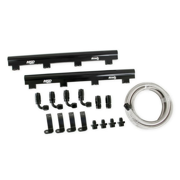 MSD Ignition 2723 MSD Atomic EFI Billet Fuel Rail Kit Fits 06-15 Camaro Corvette