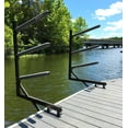 thumbnail image 3 of Over The Water Kayak Storage, Outdoor Kayak Rack for Docks, Attaches to Boat Dock, 3 of 5