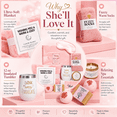 thumbnail image 4 of Lomyolo Birthday Mother's Day Gift for Women Faith 10 PCS Self Care Gift Basket, Relaxing Girls Basket Gift Sets with Flannel Blanket Gift Sets for Mom Sister Daughter, Thinking of You Care Package, 4 of 7