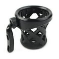 thumbnail image 4 of NS Black Motorcycle Handlebar Cup Holder Drink W/ Mesh Basket Mount Universal for Davidson Dyna Super Glide Fat Bob Blackline Cross Bones Disc Glide, 4 of 8