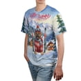 thumbnail image 4 of Hello Welcome Winter The Ski Bullmastiff Snowy Day All Over Print 3D Shirt Unisex Merch Dog Lover - 13013, 4 of 6