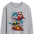 thumbnail image 3 of Marvel - Logo Stack - Men's Long Sleeve Graphic T-Shirt, 3 of 5