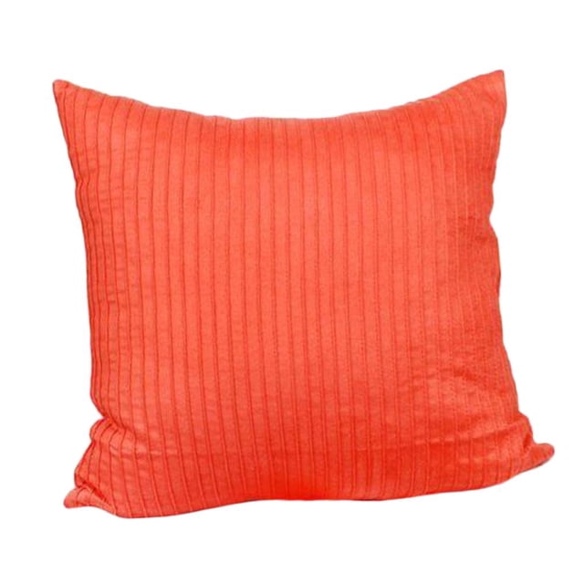 Funda De Almohada De 8 Colores Funda De Cojín De De Color Sólido Funda De Cojín De cinturo Naranja 50cm