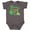 Charcoal Grey, variant on Inktastic My Mimi Loves Me Grandson Dinosaur Boys Baby Bodysuit
