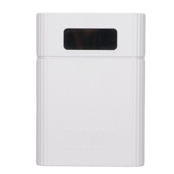 Banco de energía de bricolaje, M09 4x18650 Caja de almacenamiento de batería de energía de bricolaje Caja de cargador de batería multifuncional