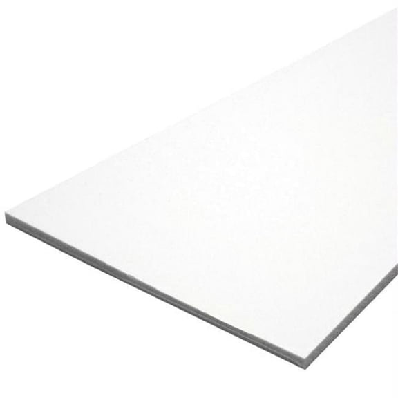 TACO Marine Lumber - White Starboard - 12in. x 27in. x -