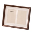 thumbnail image 3 of jifeng Medal Display Case Medal Shadow Box Collectible Tabletop Decor with Clear Window Walnut color, 3 of 8