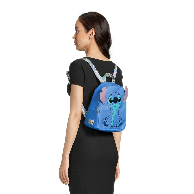 Loungefly x Disney Stitch in Space Allover-Print Mini Backpack (One size, Black Multi)