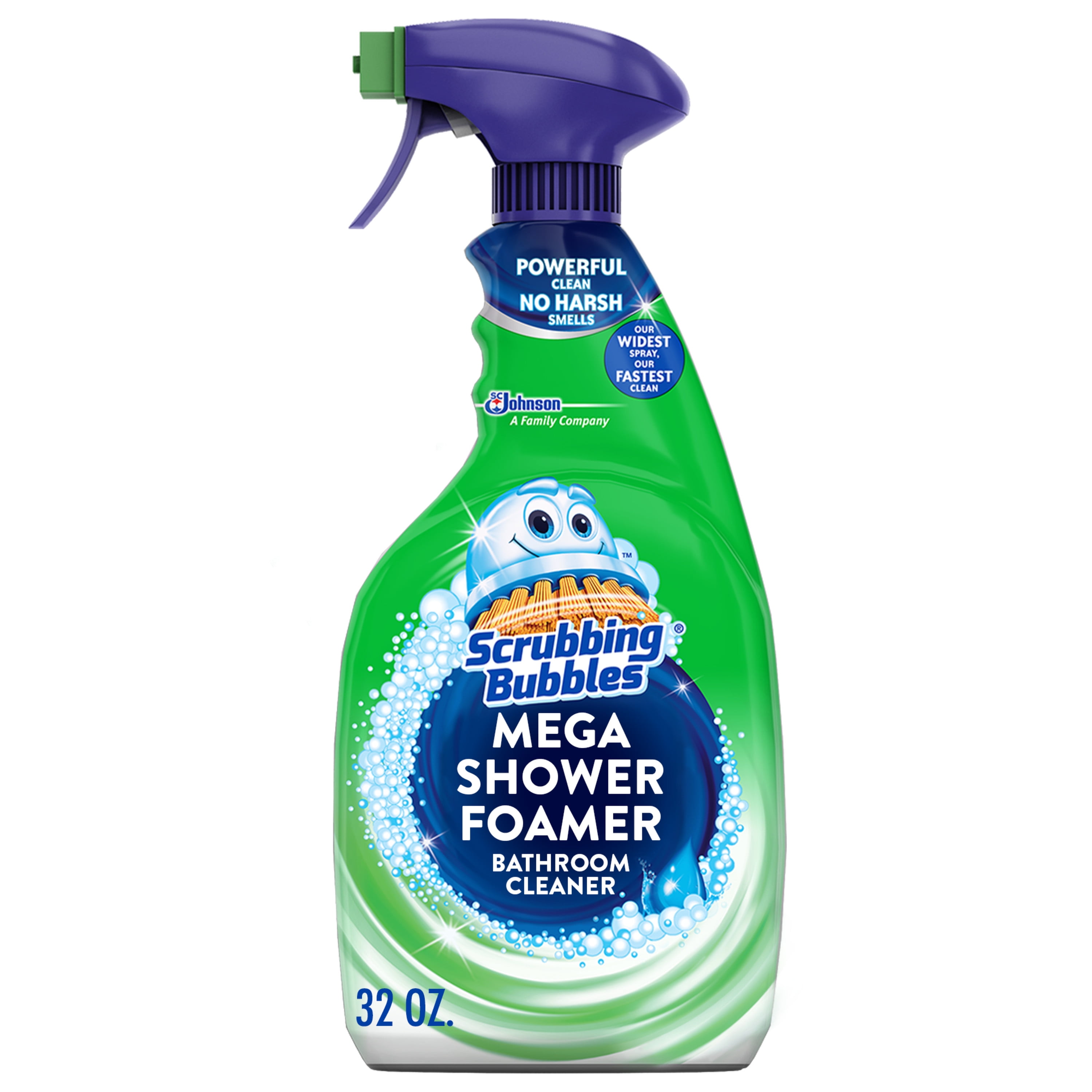 Scrubbing Bubbles Bathroom Mega Shower Foamer Spray, Rainshower, 32 fl oz