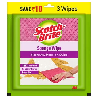 Scotch-Brite Blue Multi-Use Reusable Cloth Wipes (40 Perforated