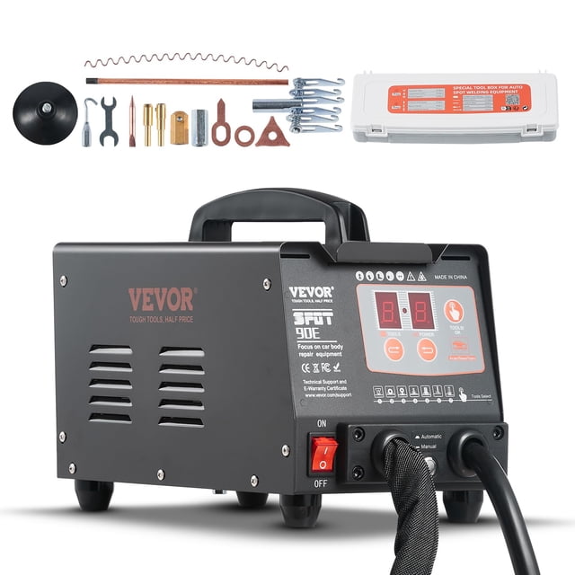 Kit de reparación de abolladuras VEVOR Stud Welder, 220 V, 3 KW, soldadora por puntos